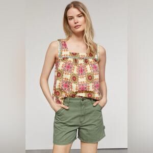 Anthro Let Me Be Abstract Tank